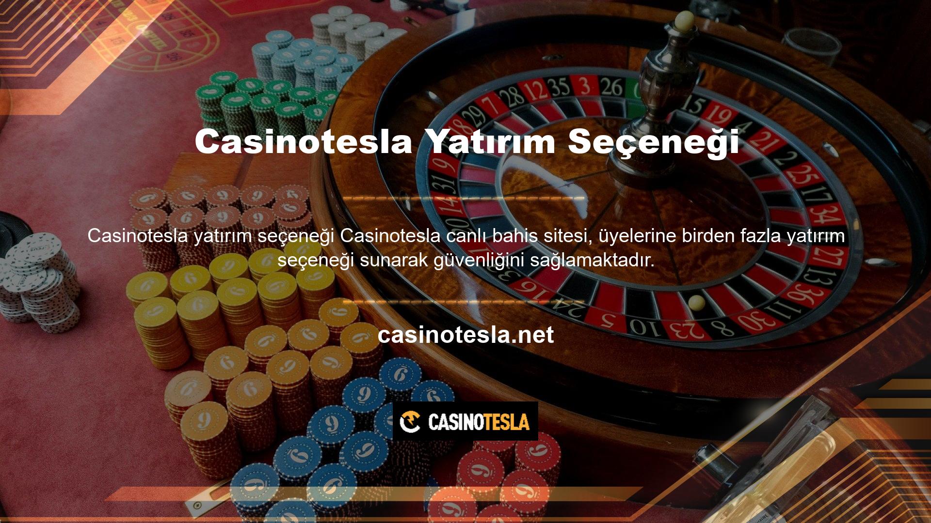Kullanıcılar yeni Casinotesla giriş adresinden farklı yöntemler kullanarak hesaplarına para ekleyebiliyor, bu da bakiyelerini artırmalarını ve bahis yapmalarını kolaylaştırıyorÜyelerimizin refahını sağlamak için Casinotesla canlı bahis sitesi zaman zaman belirli prosedürleri değiştirecek ve olumsuz sonuçlardan kaçınmak için çaba göstereceğiz