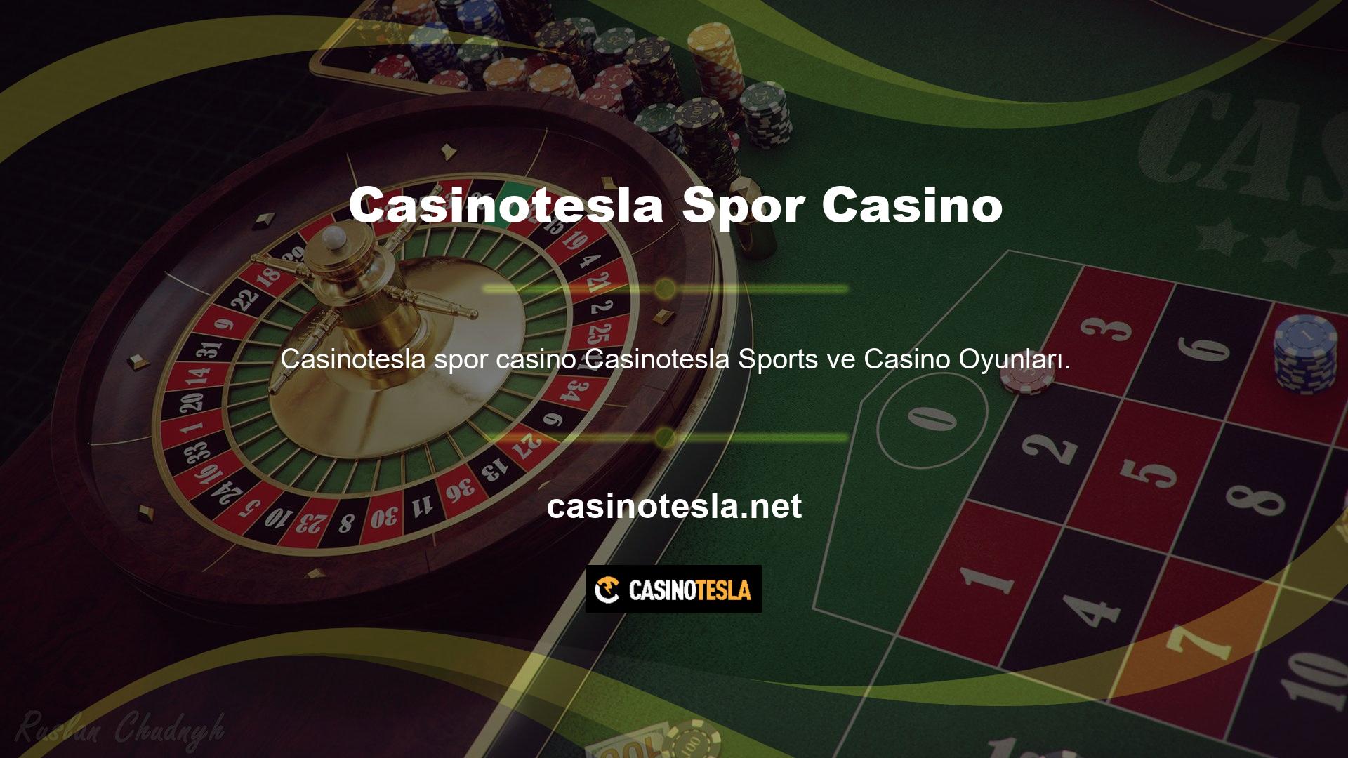 Üyelik kaydını tamamlayan bahis ve casino kullanıcıları yeni Casinotesla giriş adresi aracılığıyla en sevdikleri casino oyunlarını oynayabilirler