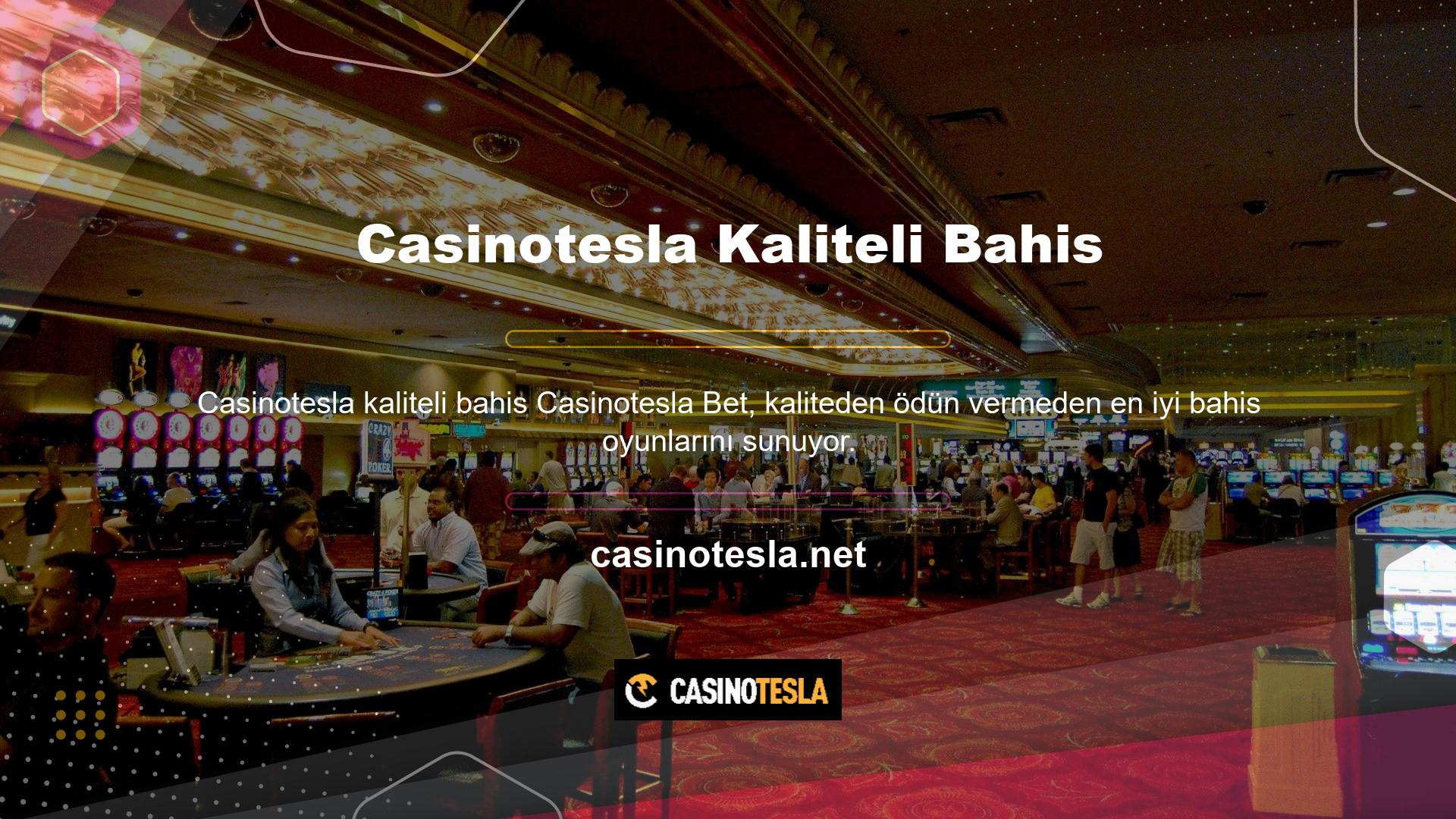 Eğer adresinizin neden değiştiğini söylerseniz, ülkemizin kurallarına ve yasalarına uyduğumuz gibi Casinotesla erişim adresinizi değiştirmeye devam edeceğiz